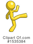 Yellow Design Mascot Clipart #1535384 by Leo Blanchette