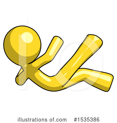 Royalty-Free (RF) Yellow Design Mascot Clipart Illustration by Leo Blanchette - Stock Sample #1535386