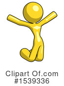 Yellow Design Mascot Clipart #1539336 by Leo Blanchette