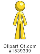 Yellow Design Mascot Clipart #1539339 by Leo Blanchette