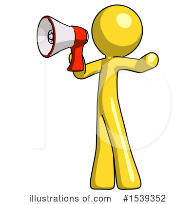 Royalty-Free (RF) Yellow Design Mascot Clipart Illustration by Leo Blanchette - Stock Sample #1539352