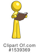 Yellow Design Mascot Clipart #1539369 by Leo Blanchette