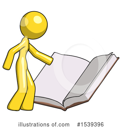 Royalty-Free (RF) Yellow Design Mascot Clipart Illustration by Leo Blanchette - Stock Sample #1539396