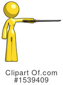 Yellow Design Mascot Clipart #1539409 by Leo Blanchette