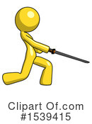 Yellow Design Mascot Clipart #1539415 by Leo Blanchette