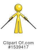 Yellow Design Mascot Clipart #1539417 by Leo Blanchette
