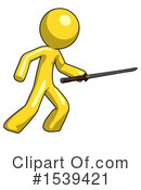 Yellow Design Mascot Clipart #1539421 by Leo Blanchette