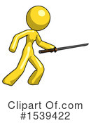 Yellow Design Mascot Clipart #1539422 by Leo Blanchette