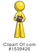 Yellow Design Mascot Clipart #1539426 by Leo Blanchette