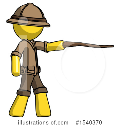 Royalty-Free (RF) Yellow  Design Mascot Clipart Illustration by Leo Blanchette - Stock Sample #1540370