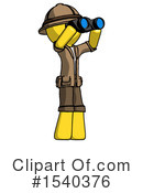 Yellow  Design Mascot Clipart #1540376 by Leo Blanchette