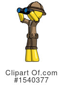 Yellow  Design Mascot Clipart #1540377 by Leo Blanchette