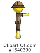 Yellow  Design Mascot Clipart #1540390 by Leo Blanchette