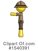 Yellow  Design Mascot Clipart #1540391 by Leo Blanchette