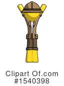 Yellow  Design Mascot Clipart #1540398 by Leo Blanchette