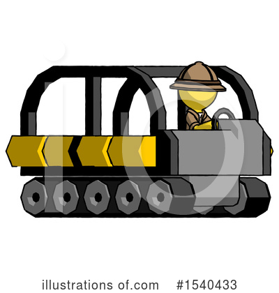 Royalty-Free (RF) Yellow  Design Mascot Clipart Illustration by Leo Blanchette - Stock Sample #1540433