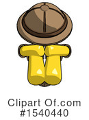 Yellow  Design Mascot Clipart #1540440 by Leo Blanchette