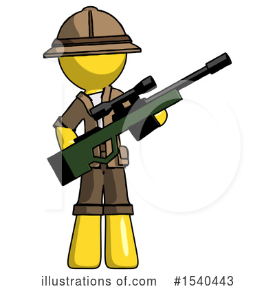 Royalty-Free (RF) Yellow  Design Mascot Clipart Illustration by Leo Blanchette - Stock Sample #1540443
