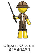 Yellow  Design Mascot Clipart #1540463 by Leo Blanchette