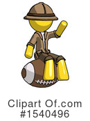 Yellow  Design Mascot Clipart #1540496 by Leo Blanchette