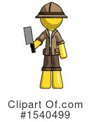 Yellow  Design Mascot Clipart #1540499 by Leo Blanchette