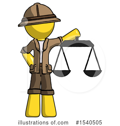 Royalty-Free (RF) Yellow  Design Mascot Clipart Illustration by Leo Blanchette - Stock Sample #1540505