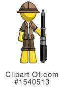 Yellow  Design Mascot Clipart #1540513 by Leo Blanchette