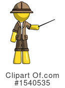 Yellow  Design Mascot Clipart #1540535 by Leo Blanchette
