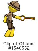 Yellow  Design Mascot Clipart #1540552 by Leo Blanchette