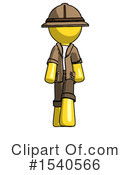 Yellow  Design Mascot Clipart #1540566 by Leo Blanchette