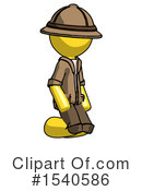 Yellow  Design Mascot Clipart #1540586 by Leo Blanchette