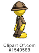 Yellow  Design Mascot Clipart #1540588 by Leo Blanchette