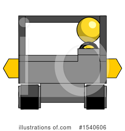 Royalty-Free (RF) Yellow  Design Mascot Clipart Illustration by Leo Blanchette - Stock Sample #1540606