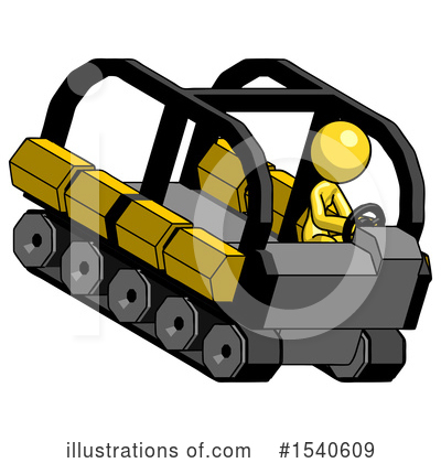 Royalty-Free (RF) Yellow  Design Mascot Clipart Illustration by Leo Blanchette - Stock Sample #1540609