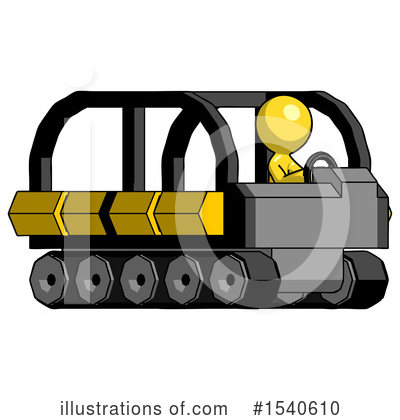 Royalty-Free (RF) Yellow  Design Mascot Clipart Illustration by Leo Blanchette - Stock Sample #1540610