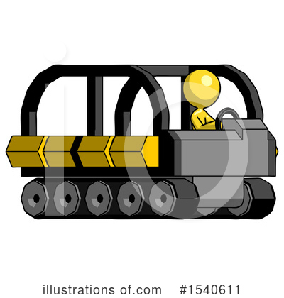 Royalty-Free (RF) Yellow  Design Mascot Clipart Illustration by Leo Blanchette - Stock Sample #1540611