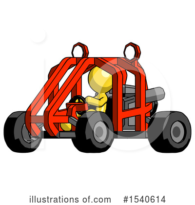 Royalty-Free (RF) Yellow  Design Mascot Clipart Illustration by Leo Blanchette - Stock Sample #1540614