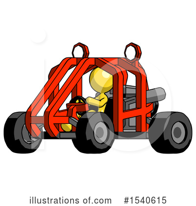 Royalty-Free (RF) Yellow  Design Mascot Clipart Illustration by Leo Blanchette - Stock Sample #1540615