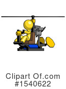 Yellow  Design Mascot Clipart #1540622 by Leo Blanchette