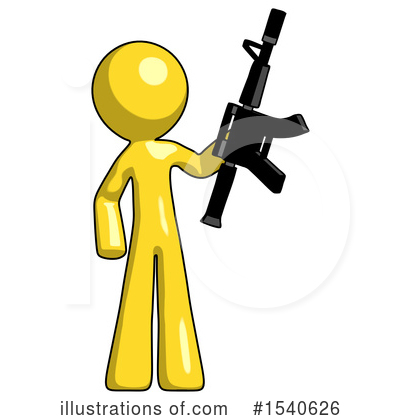 Royalty-Free (RF) Yellow  Design Mascot Clipart Illustration by Leo Blanchette - Stock Sample #1540626