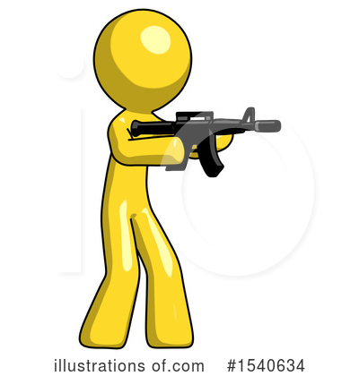 Royalty-Free (RF) Yellow  Design Mascot Clipart Illustration by Leo Blanchette - Stock Sample #1540634