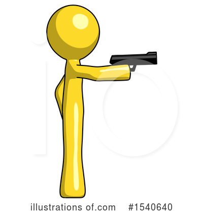 Royalty-Free (RF) Yellow  Design Mascot Clipart Illustration by Leo Blanchette - Stock Sample #1540640