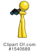 Yellow  Design Mascot Clipart #1540689 by Leo Blanchette