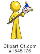 Yellow Design Mascot Clipart #1545176 by Leo Blanchette