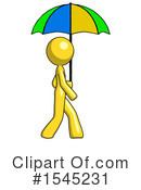 Yellow Design Mascot Clipart #1545231 by Leo Blanchette