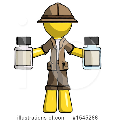 Royalty-Free (RF) Yellow Design Mascot Clipart Illustration by Leo Blanchette - Stock Sample #1545266