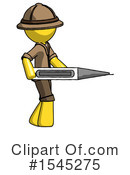 Yellow Design Mascot Clipart #1545275 by Leo Blanchette