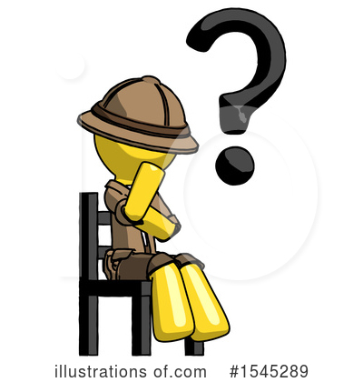 Royalty-Free (RF) Yellow Design Mascot Clipart Illustration by Leo Blanchette - Stock Sample #1545289