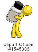 Yellow Design Mascot Clipart #1545306 by Leo Blanchette