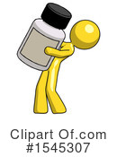 Yellow Design Mascot Clipart #1545307 by Leo Blanchette